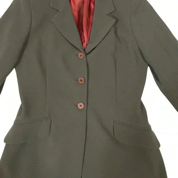 VGT JOHNS NEW YORK Men's Jacket Blazer Fully Lining Front Buttons Black 8 - Picture 5 of 11